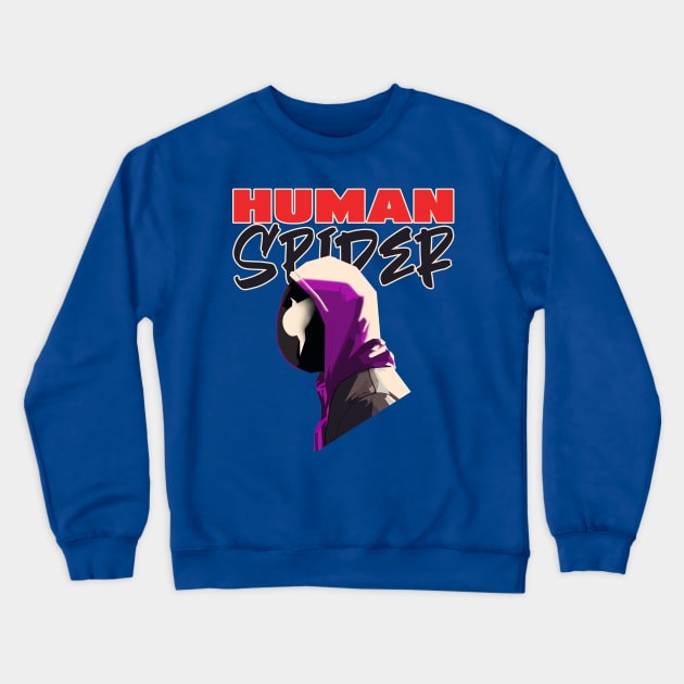 human spider man Crewneck Sweatshirt by WOAT